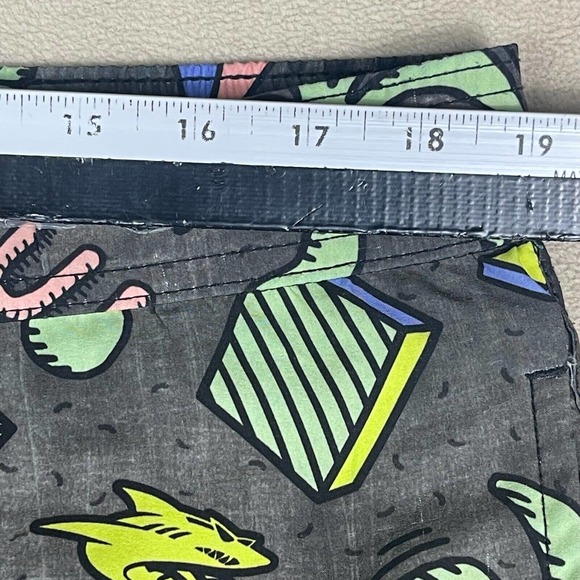 Maui And Sons Mens M Swim Trunks Multicolor Elastic Waist W Drawstring Pockets - Picture 4 of 13